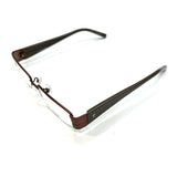 Police V8258J Metallic Brown Frame, Titanium Eyeglasses