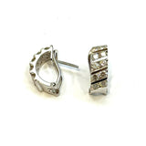 18KWG Diamond Earring
