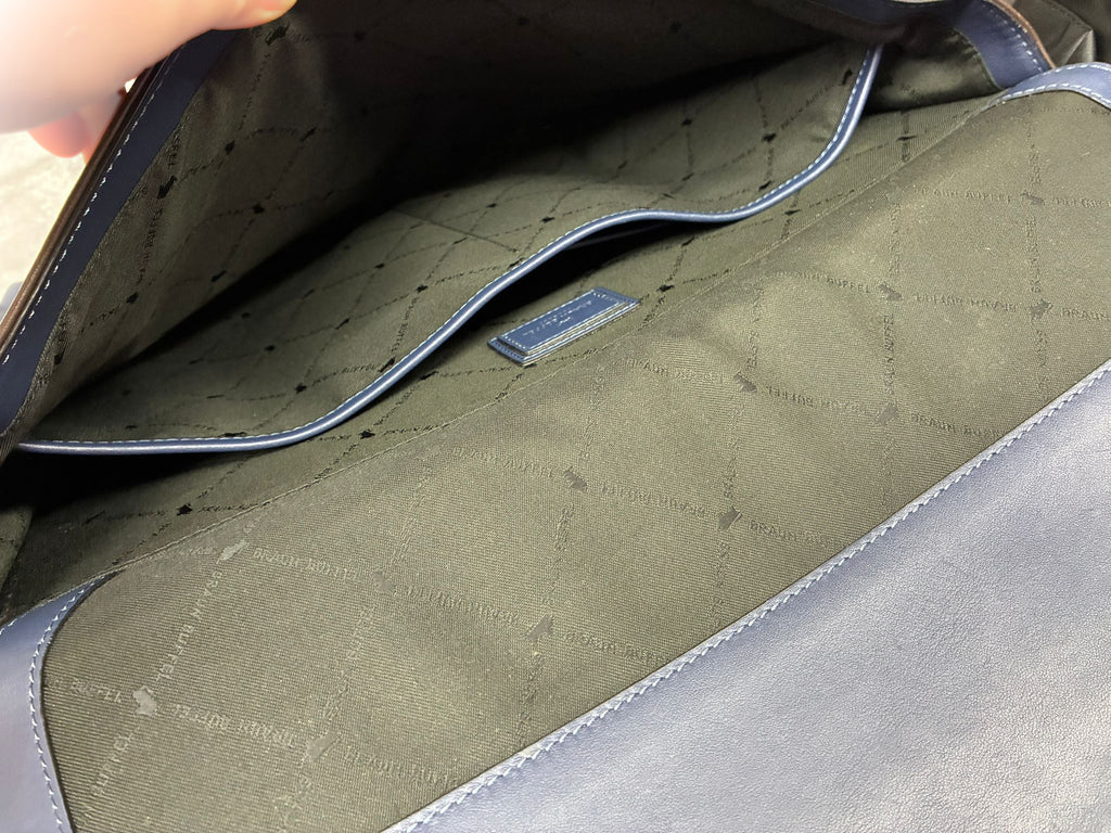Braun Buffel Leather Messenger Bag