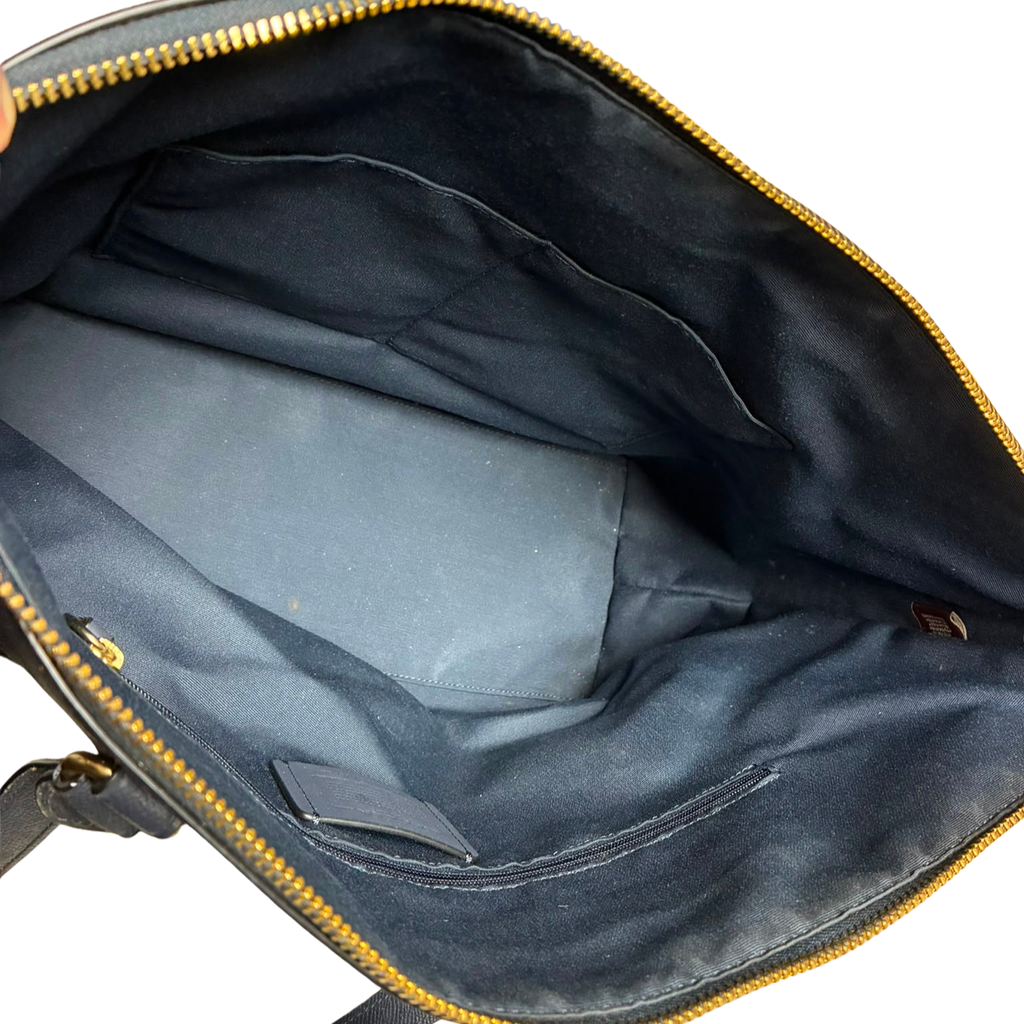 Coach A2266 F79608 Gallery Tote in Midnight Blue
