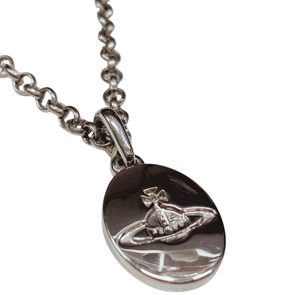 Vivienne Westwood Seal Pendant Necklace 40CM