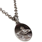 Vivienne Westwood Seal Pendant Necklace 40CM