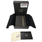 Dunhill D Eight Geometric Pattern Bifold Wallet