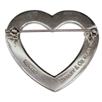 Tiffany And Co X Menard Heart Shaped Brooch SV925 10.0G