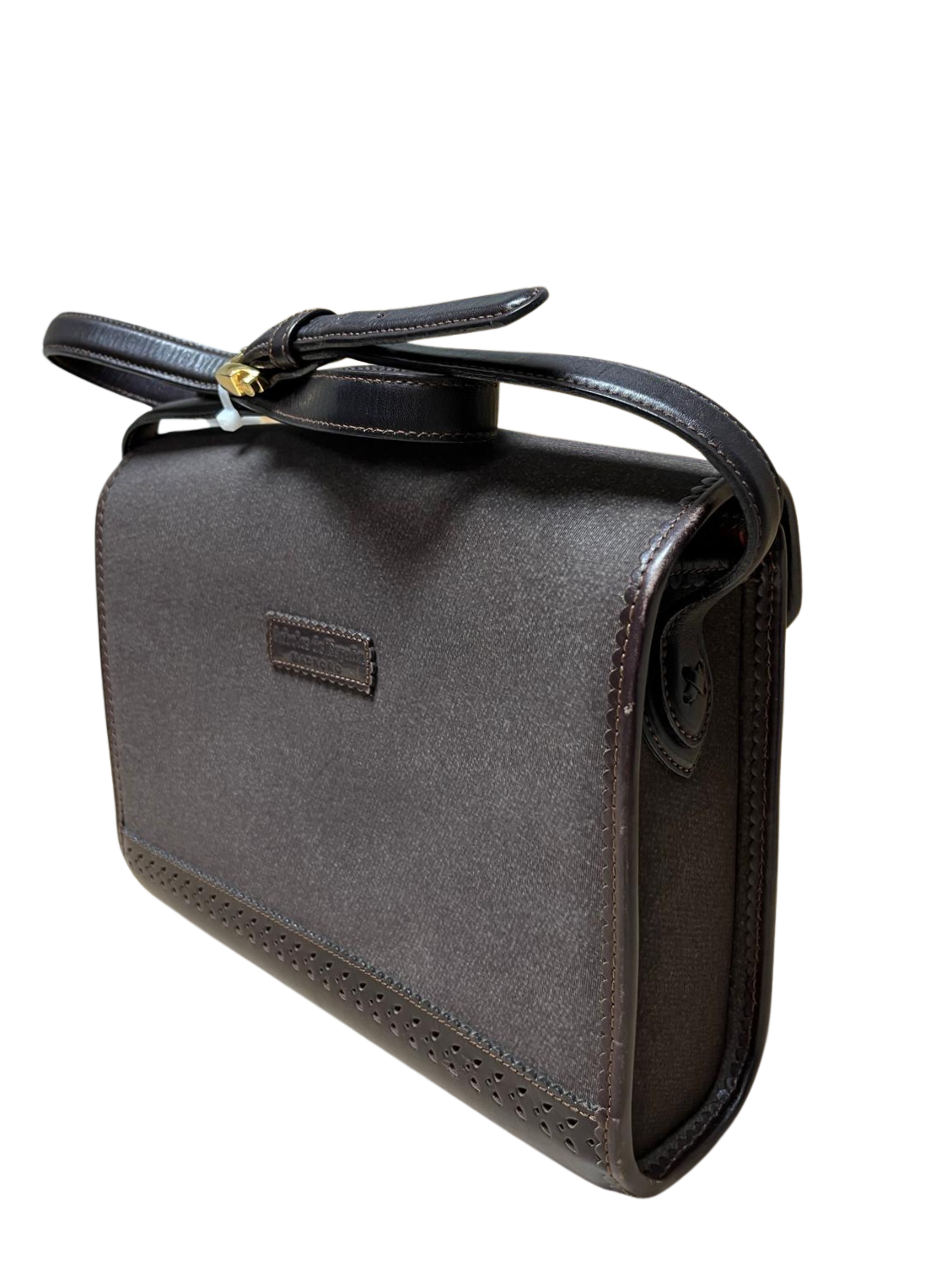 Loewe Anagram Canvas Shoulder Bag