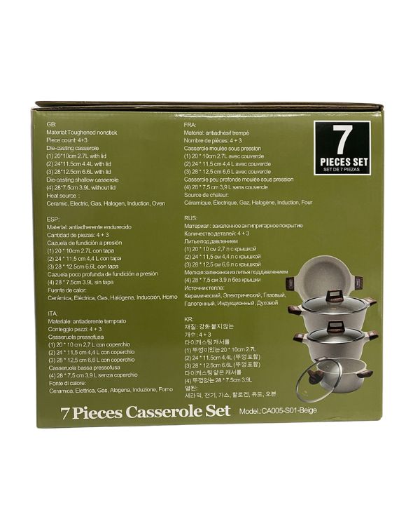 DSP Cookware Set 4 pieces ca005-sO1