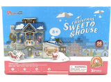 CubicFun  Christmas Sweet Shop(3D PUZZLE)(56pcs)