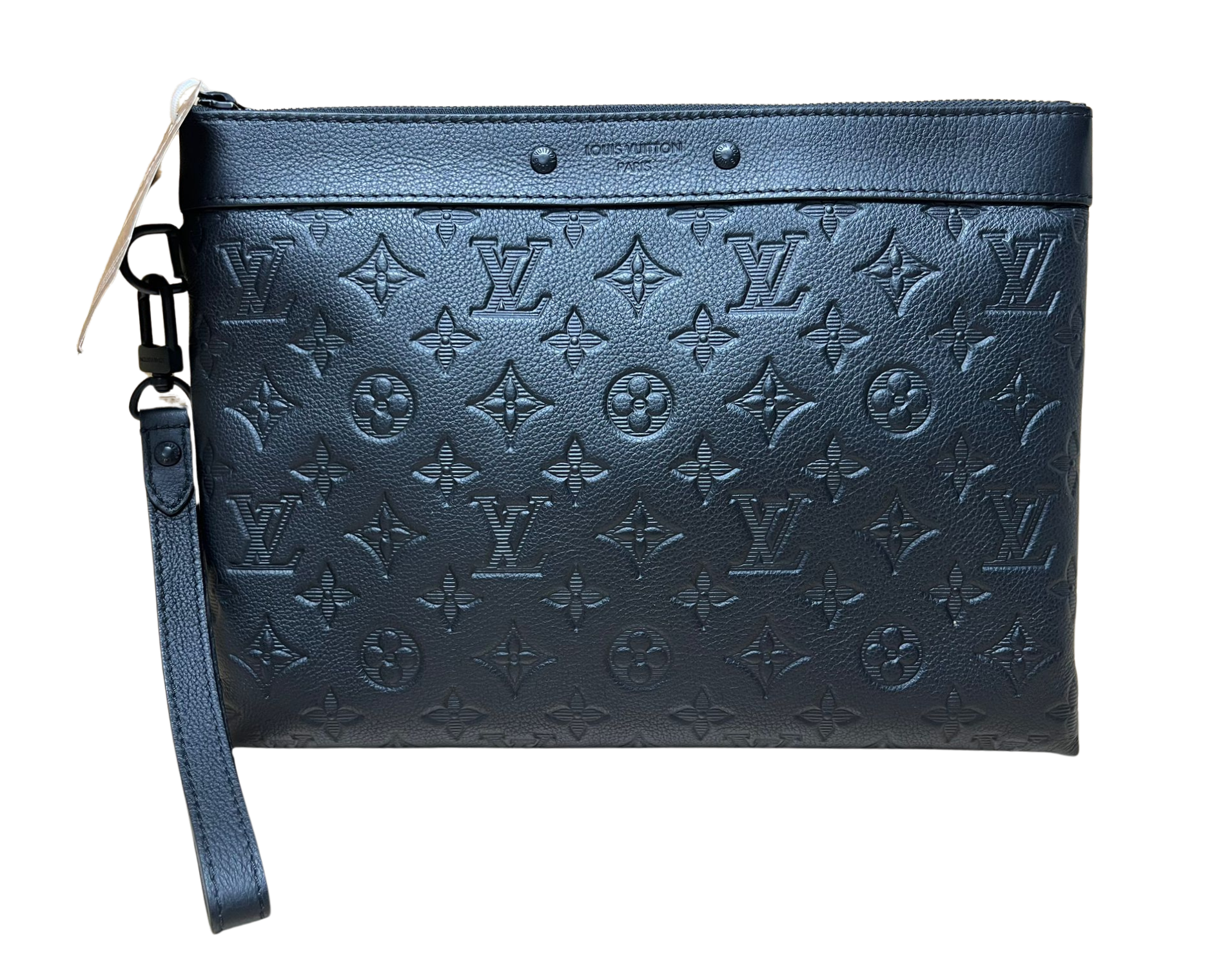 Louis Vuitton Pochette ToGo Monogram Shadow Leather Clutch Bag Main image