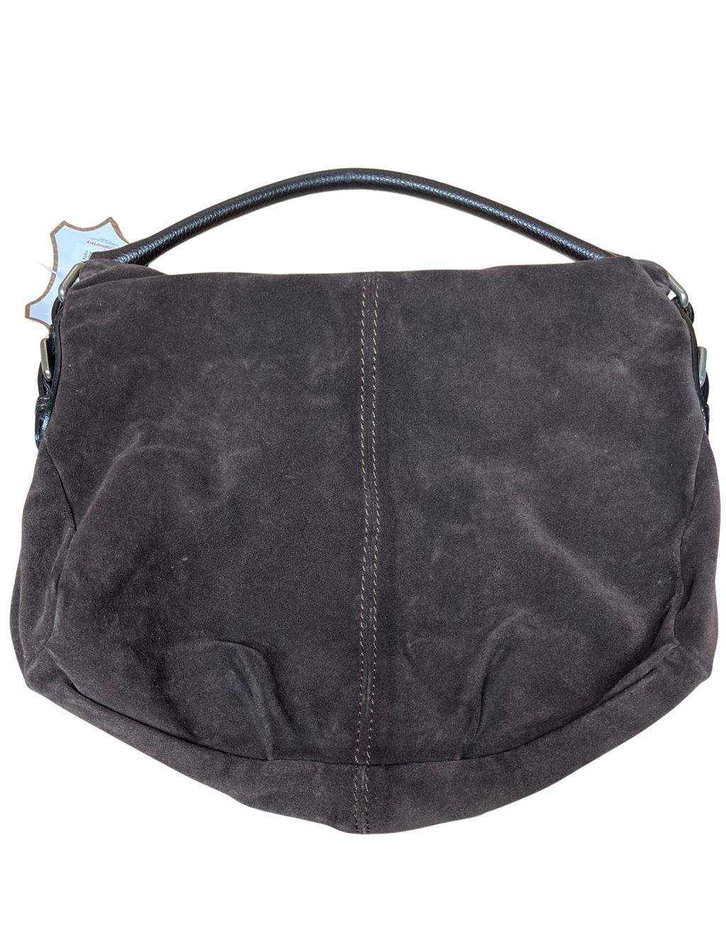 Max Mara Suede One Handle Handbag