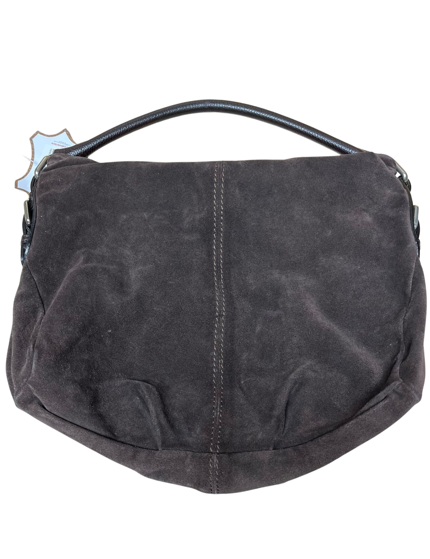 Max Mara Suede One Handle Handbag