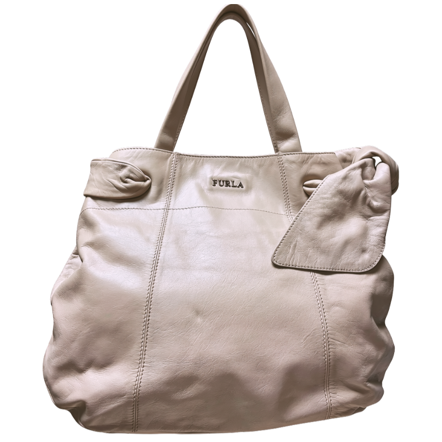 FURLA BROWN BAG-SHOULDER/BROWN
