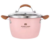 Mork And Land Stainless Steel Cooking Pot With Steamer 20cm