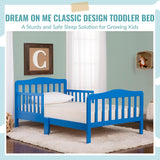 Dream On Me Classic Design Toddler Bed Wave Blue