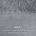 Furhaven Cooling Gel Dog Bed Medium Gray