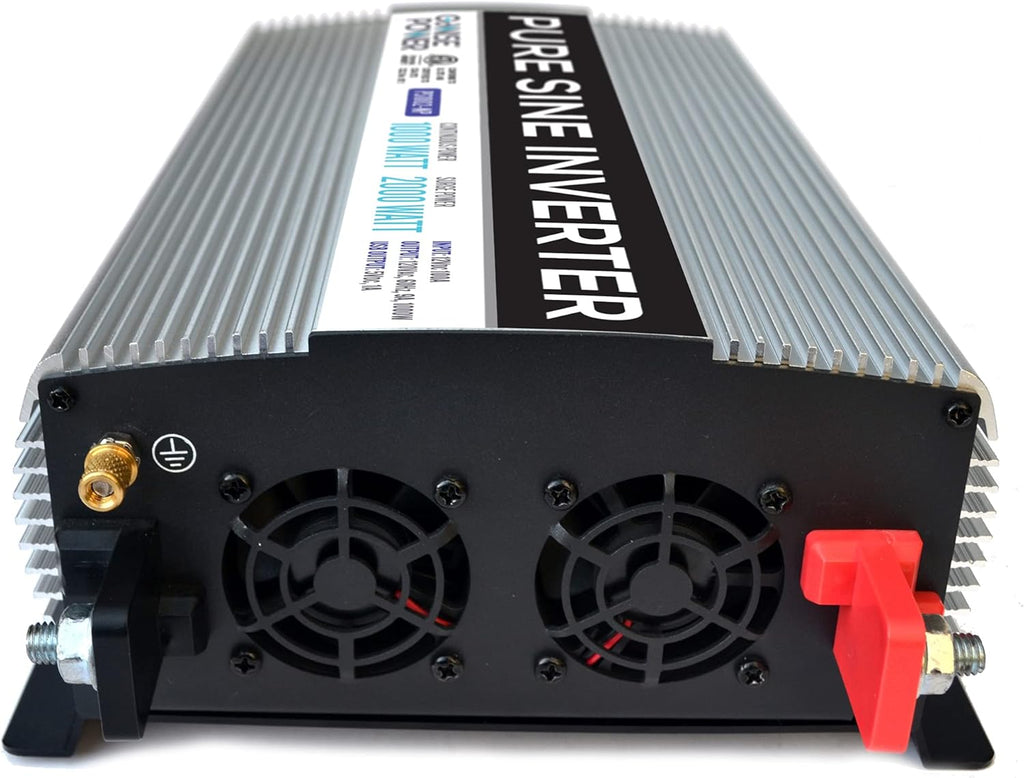 GoWISE Power 1000W Pure Sine Wave Inverter 12V DC to 120V AC PS1002NP