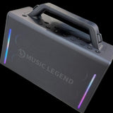 MUSIC LEGEND V19 Speaker With 2 Microphones & Console