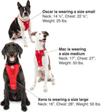 Kurgo Dog Harness TruFit Smart Auto And Walking Harness Enhanced Strength V3 Medium Red