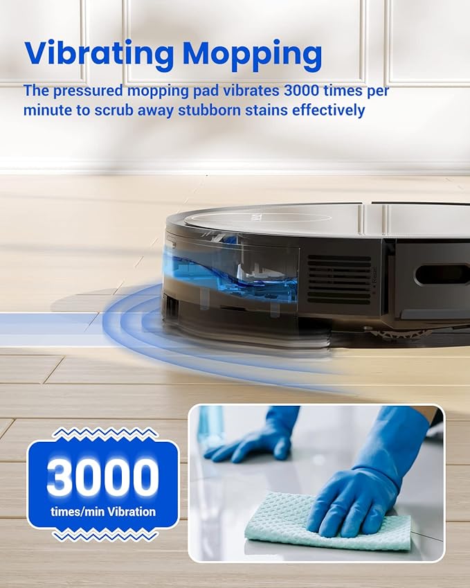 Robot Vacuum and Mop Combo Main image