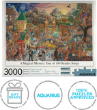 Aquarius The Beatles Magical Mystery Tour 3000 Piece Jigsaw Puzzle