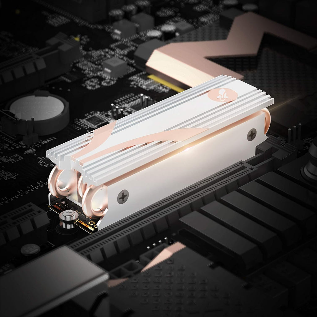 Sabrent M.2 2280 SSD Rocket Heatsink In Silver SBHTSS