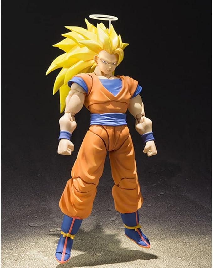 Bandai Tamashii Nations S.H. Figuarts Super Saiyan 3 Son Goku "DRAGON Ball Z" Action Figure