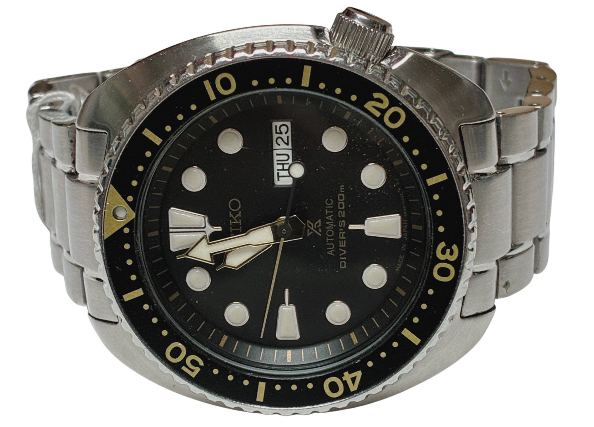 Seiko SRP775K1 Automatic Diver Stainless Steel 45mm Day Date Watch Secondary image