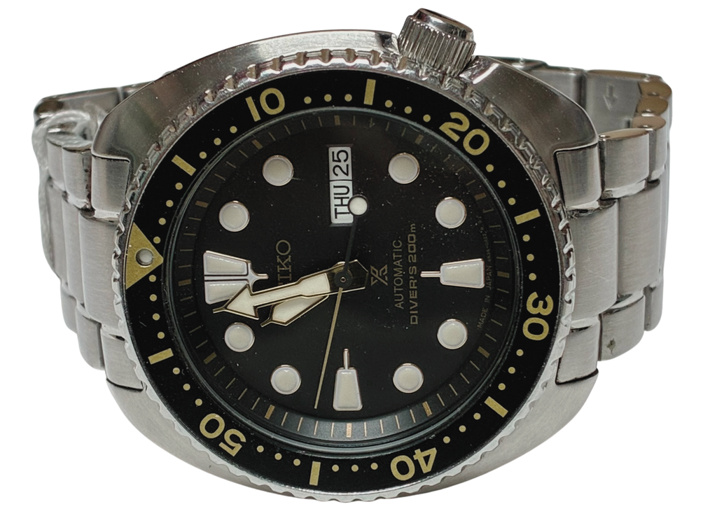 Seiko SRP775K1 Automatic Diver Stainless Steel 45mm Day Date Watch