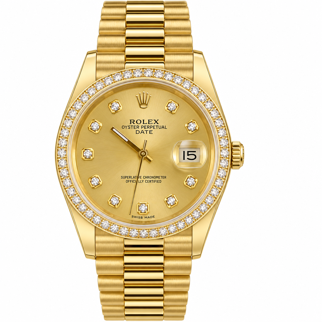 Rolex 15038 Oyster Perpetual Date Mens Watch Main image