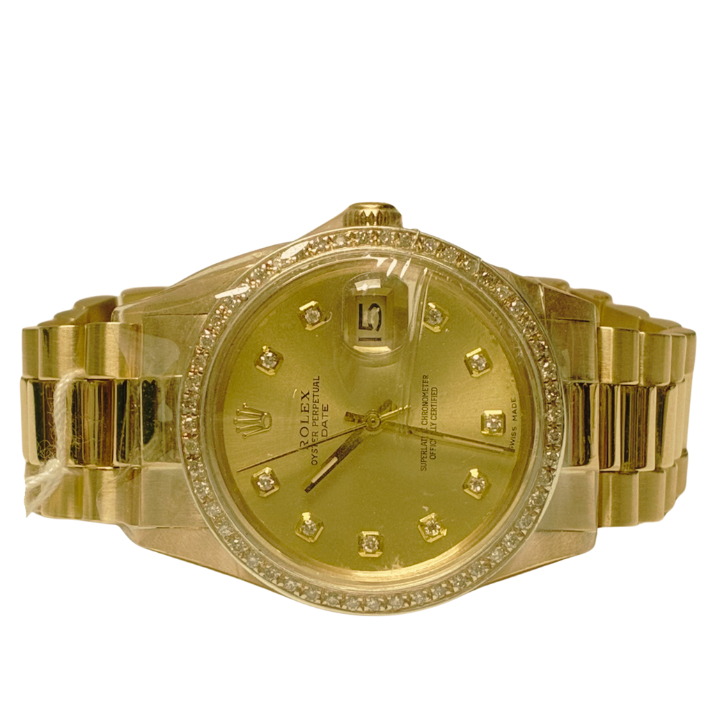 Rolex 15038 Oyster Perpetual Date Mens Watch