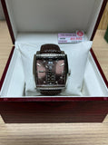Tag Heuer Monaco Brown Dial Diamond Steel Ladies Watch WAW1316