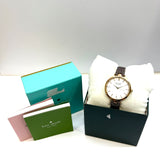 Kate Spade, KSW1580 Holland Rainbow Glitter Leather 34mm Ladies Quartz Watch