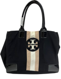 Tory Burch Ella Striped Tote