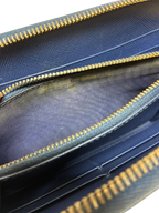 Prada Saffiano Leather ZipAround Wallet