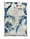 Lush Decor Dolores Light Filtering Window Panels Pair 52in W X 84in L Blue Toile Curtains Floral Bird Print
