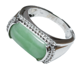 750WG J1 D36 8.3GM Jade Ring