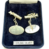 Sterling Silver Golf Club Cufflinks