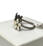 Pandora Triple Daisy Sterling Silver Ring