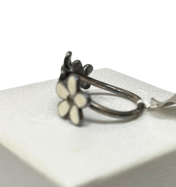 Pandora Triple Daisy Sterling Silver Ring