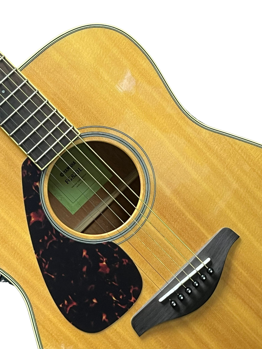 Yamaha FG820L Acoustic Guitar Left Handed