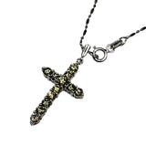 750WG D12 Yellow Diamond Necklace 5.3G