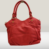 Marc by Marc Jacobs Pink Leather Classic Q Francesca Shoulder Bag