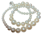 Graduated South Sea Pearl Strand Necklace 7.03to14.92MM 72.5CM