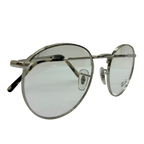 RayBan RB3637V New Round Optics Eyeglasses Silver Metal