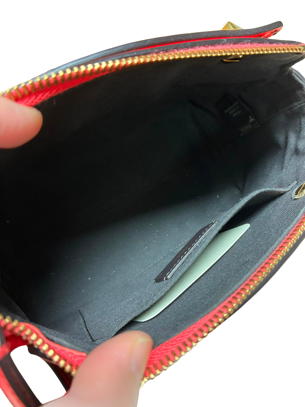 Fendi By The Way Mini Leather Boston Bag Roma Script Tulipano+Oro Soft