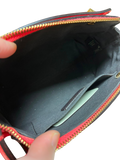 Fendi By The Way Mini Leather Boston Bag Roma Script Tulipano+Oro Soft