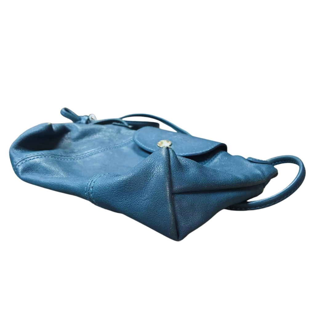 Longchamp Le Pliage Cuir Mini Crossbody Bag
