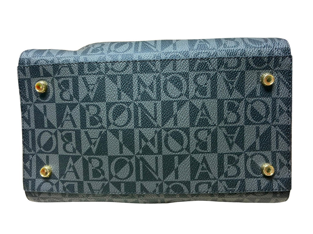 Bonia 801391315083 Martina Monogram Satchel Bag