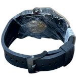 Tomaz TW028-D21 GT Skeleton Watch Black Rubber Strap