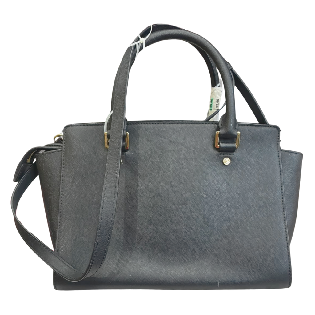 Michael Kors Selma Medium Saffiano Leather Satchel