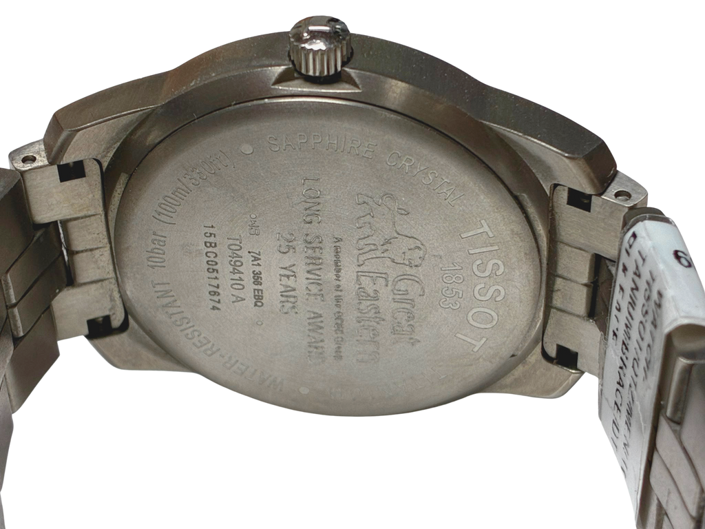Tissot Mens T049410 A PR 100 Analog Swiss Quartz Titanium Watch 38mm